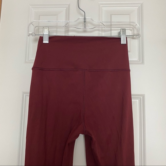 Sezane EPS Mauve Pink High Waisted Leggings Size XS - Picture 12 of 12